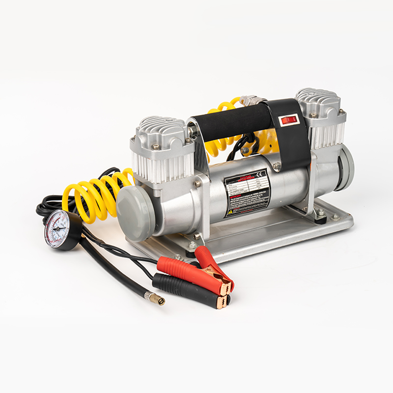 SX-204 Double cylinder air compressor with viboration-proof feet