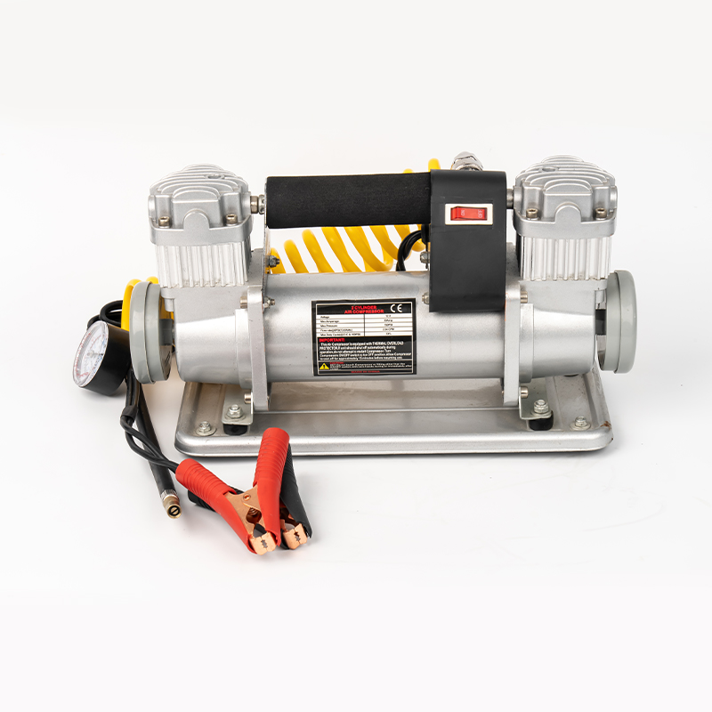 SX-204 Double cylinder air compressor with viboration-proof feet